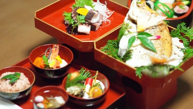 お食い初め 祝い膳