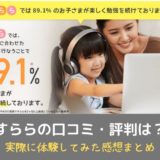 【口コミ有】通信教育すららの評判は?メリット・デメリットや実際に体験した感想まとめ